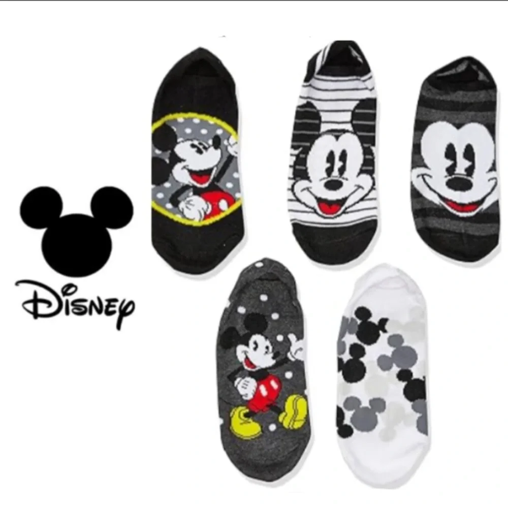 NEW!  Disney Women's Casual Socks (5 pk)